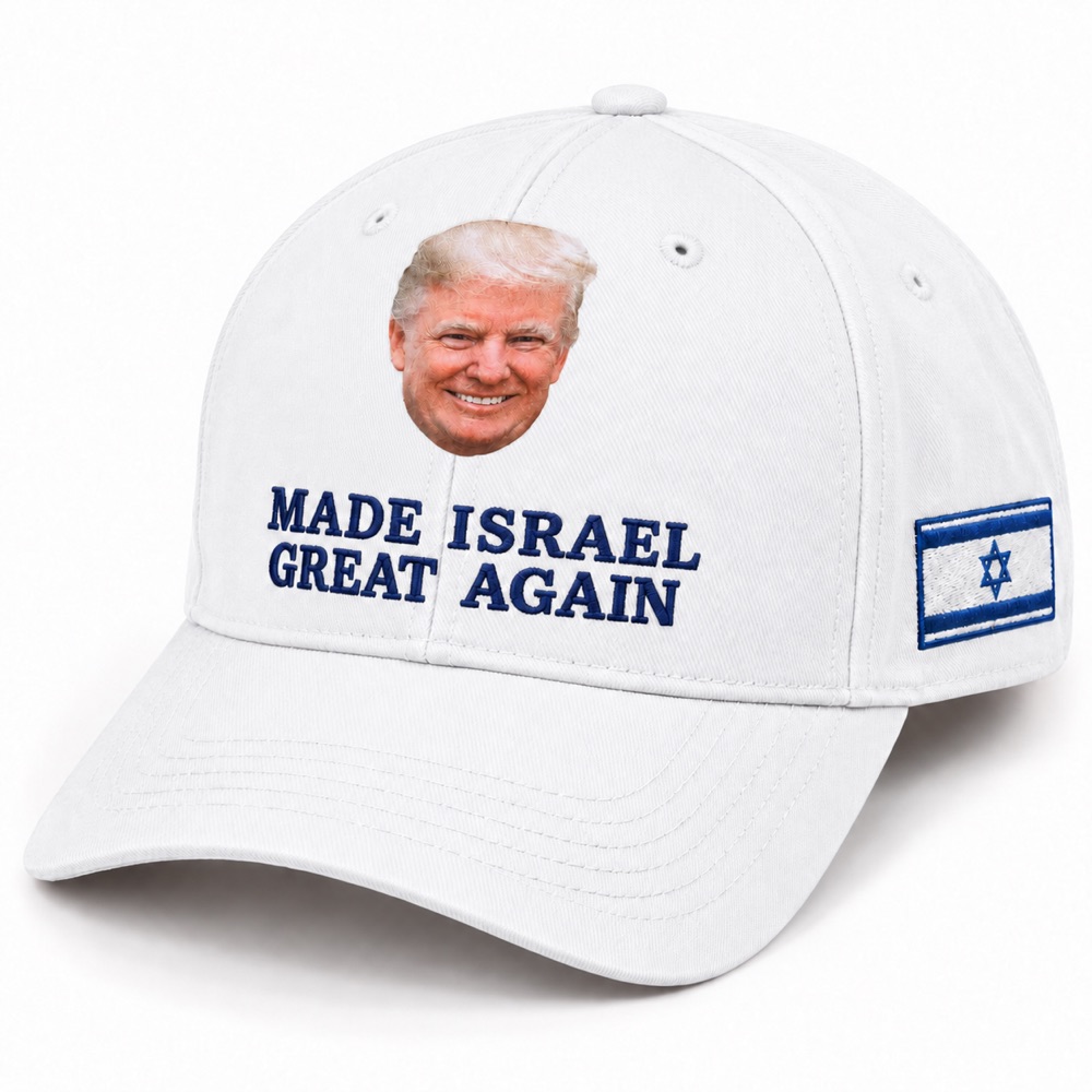 White MIGA 45–47 hat